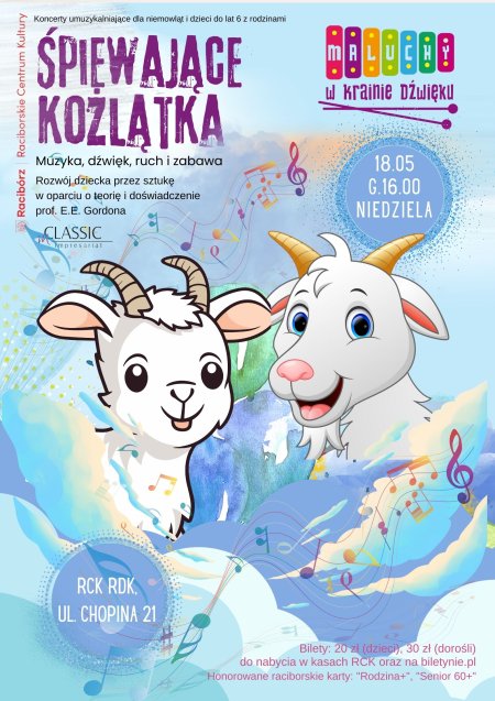 MALUCHY W KRAINIE DŹWIĘKU I ŚPIEWAJĄCE KOŹLĄTKA